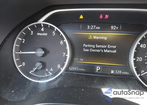 2017 Nissan Maxima 3.5 Sv из США, поврежденный, VIN 1N4AA6APOHC411463